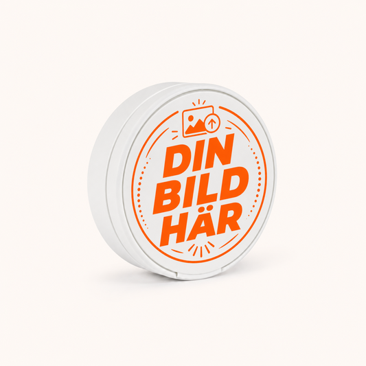 Personlig snusdosa med egen bild