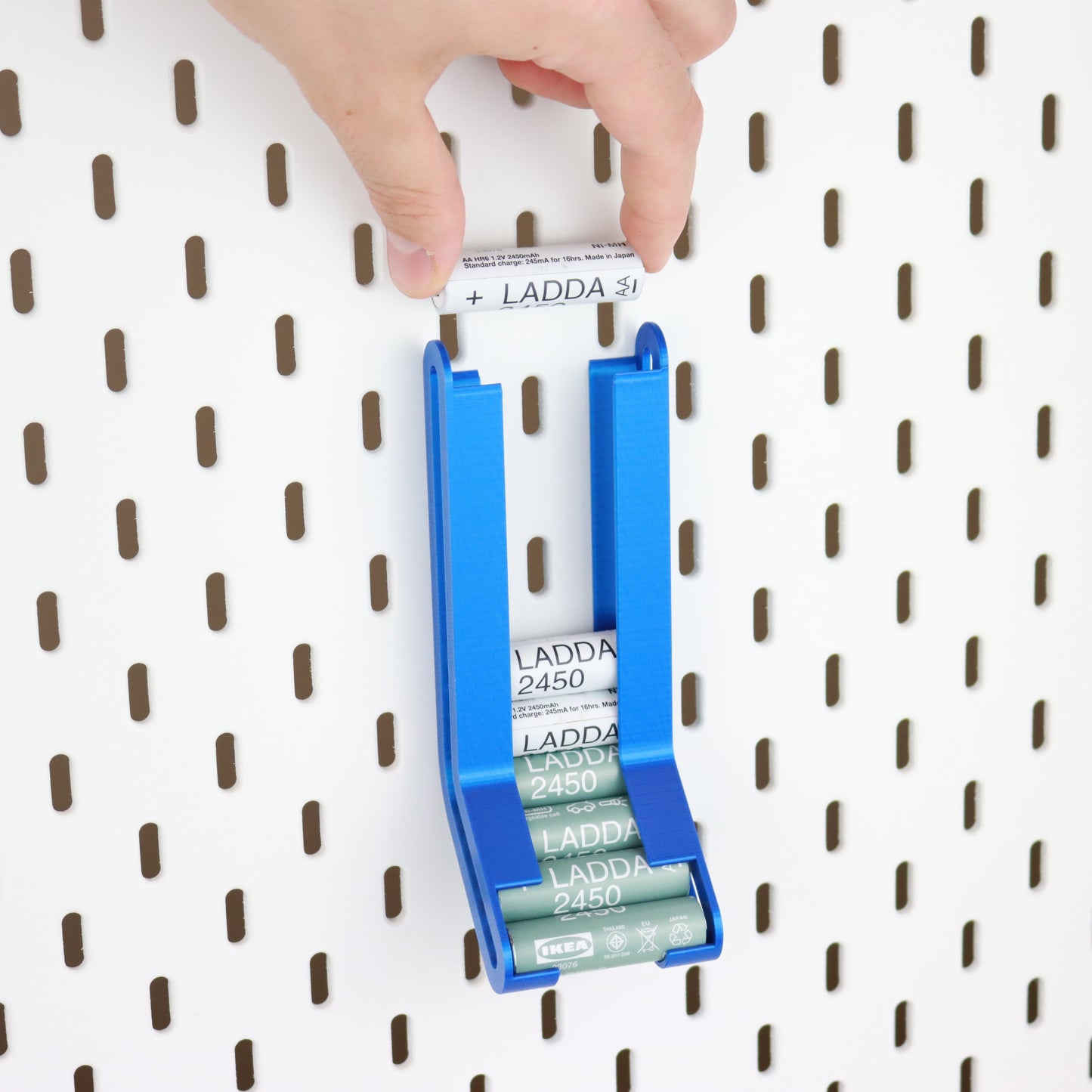 Batterihållare till IKEA SKÅDIS