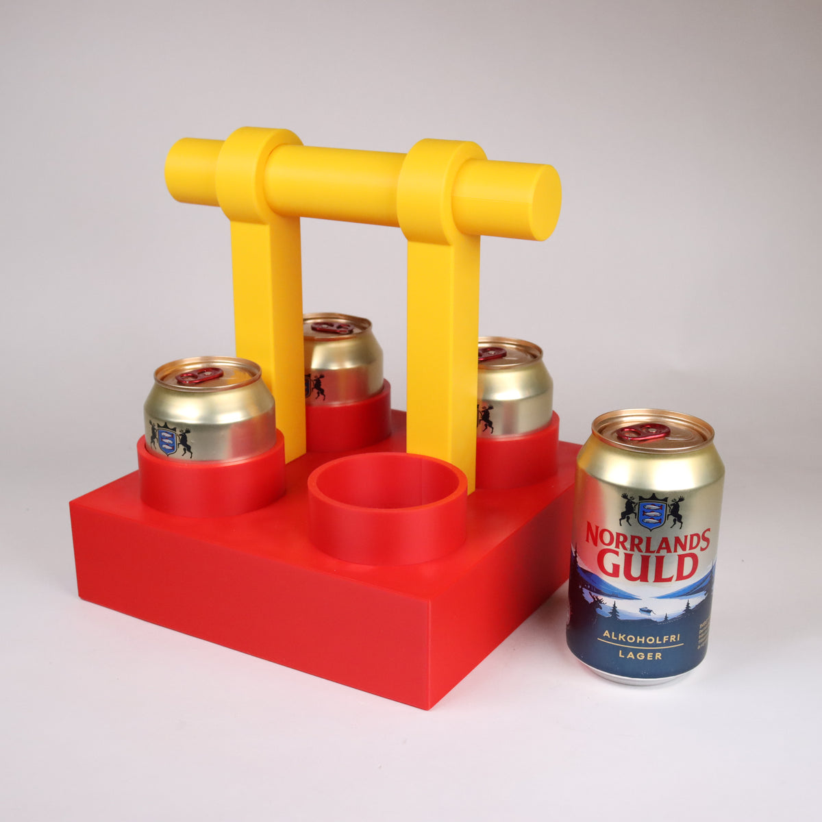 LEGO inspirerad dryckeshållare