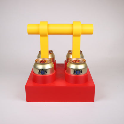 LEGO inspirerad dryckeshållare