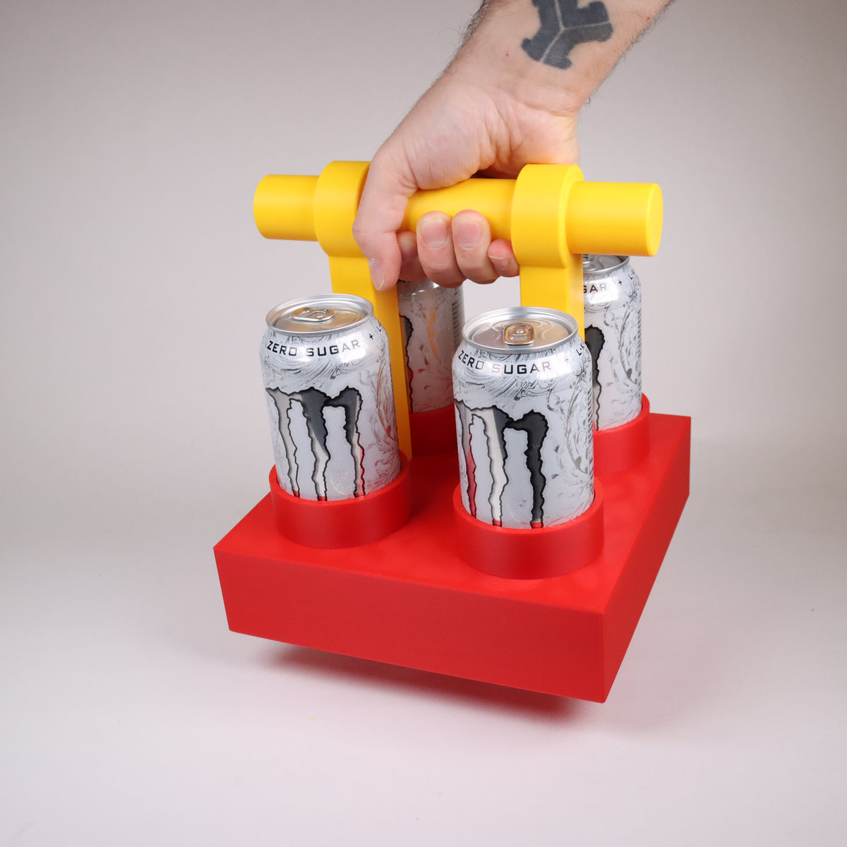 LEGO inspirerad dryckeshållare