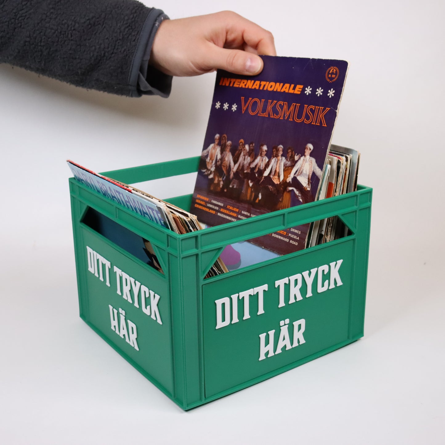 Mini Ölback för Vinylsinglar – Designa ditt eget unika tryck