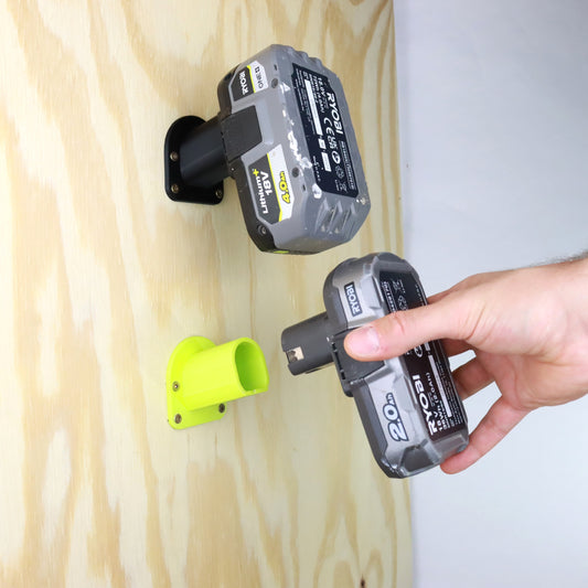 Batterihållare för RYOBI ONE+ 18V batterier